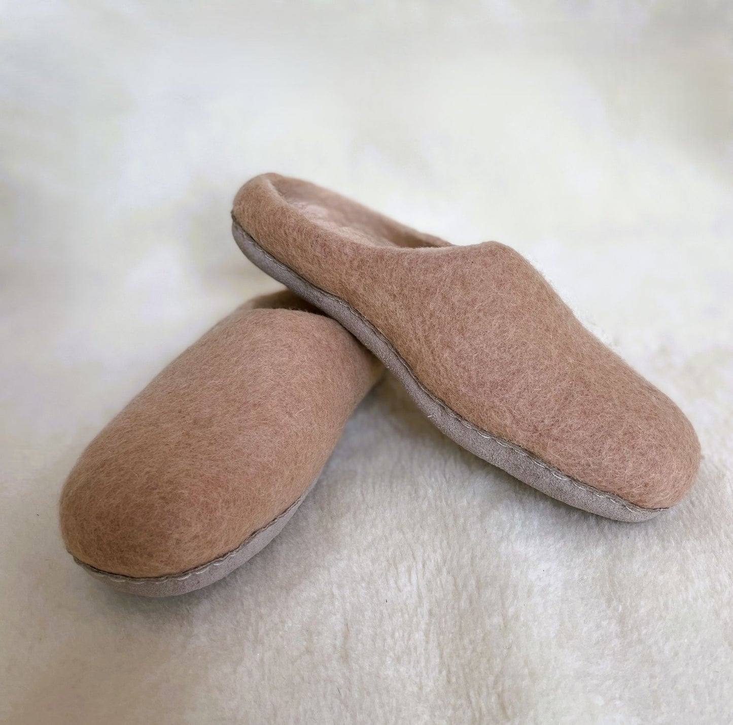 Felted Wool Slippers