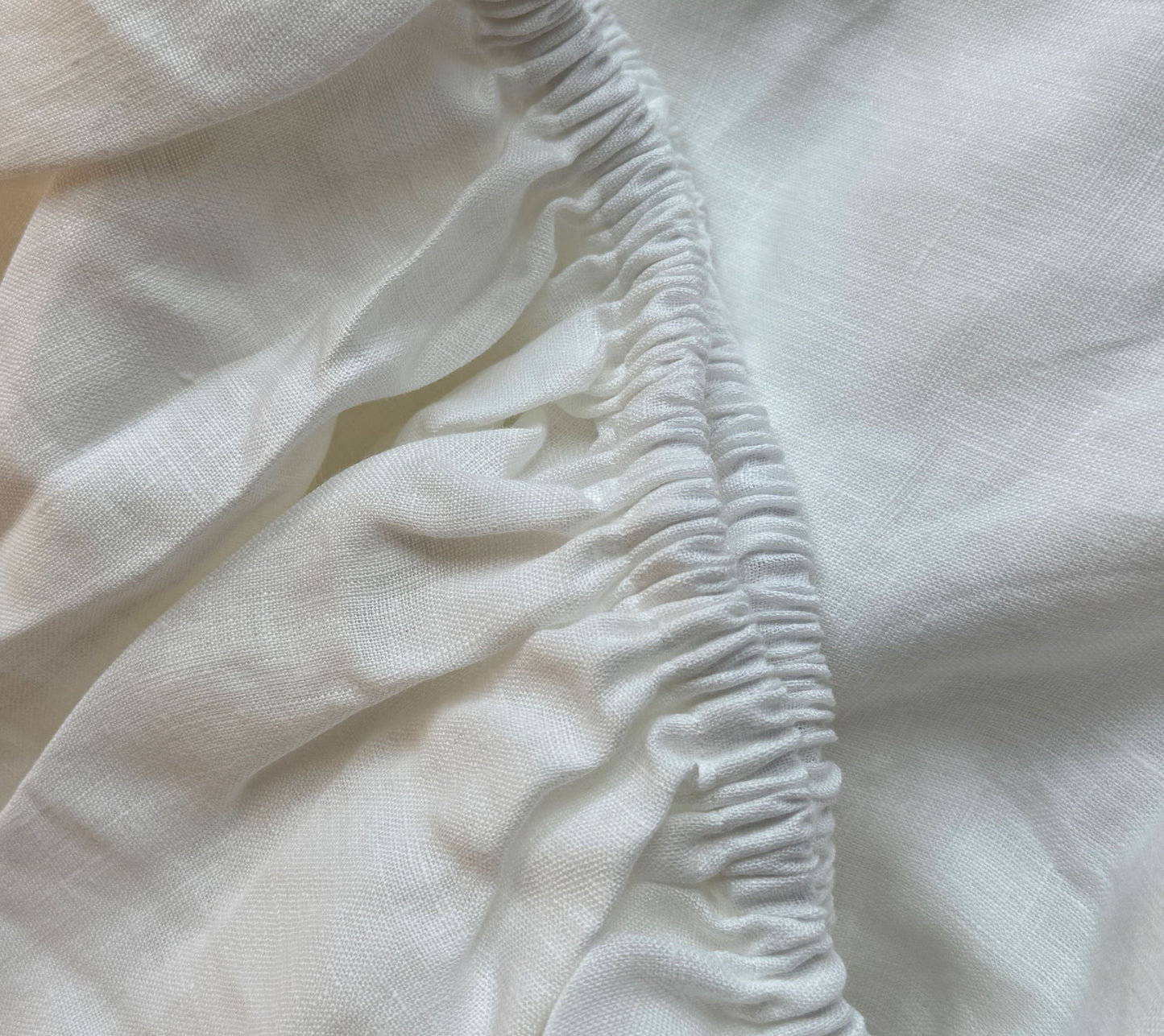 180gsm Linen Fitted Sheet