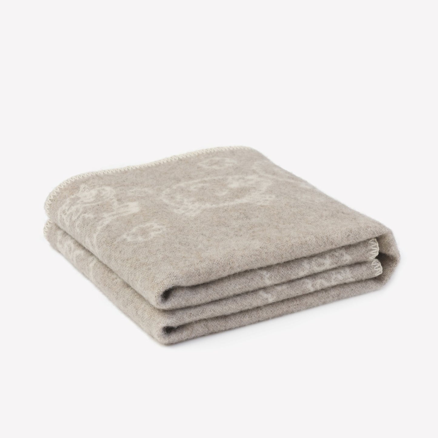 Plaid Meadow Wool Blanket