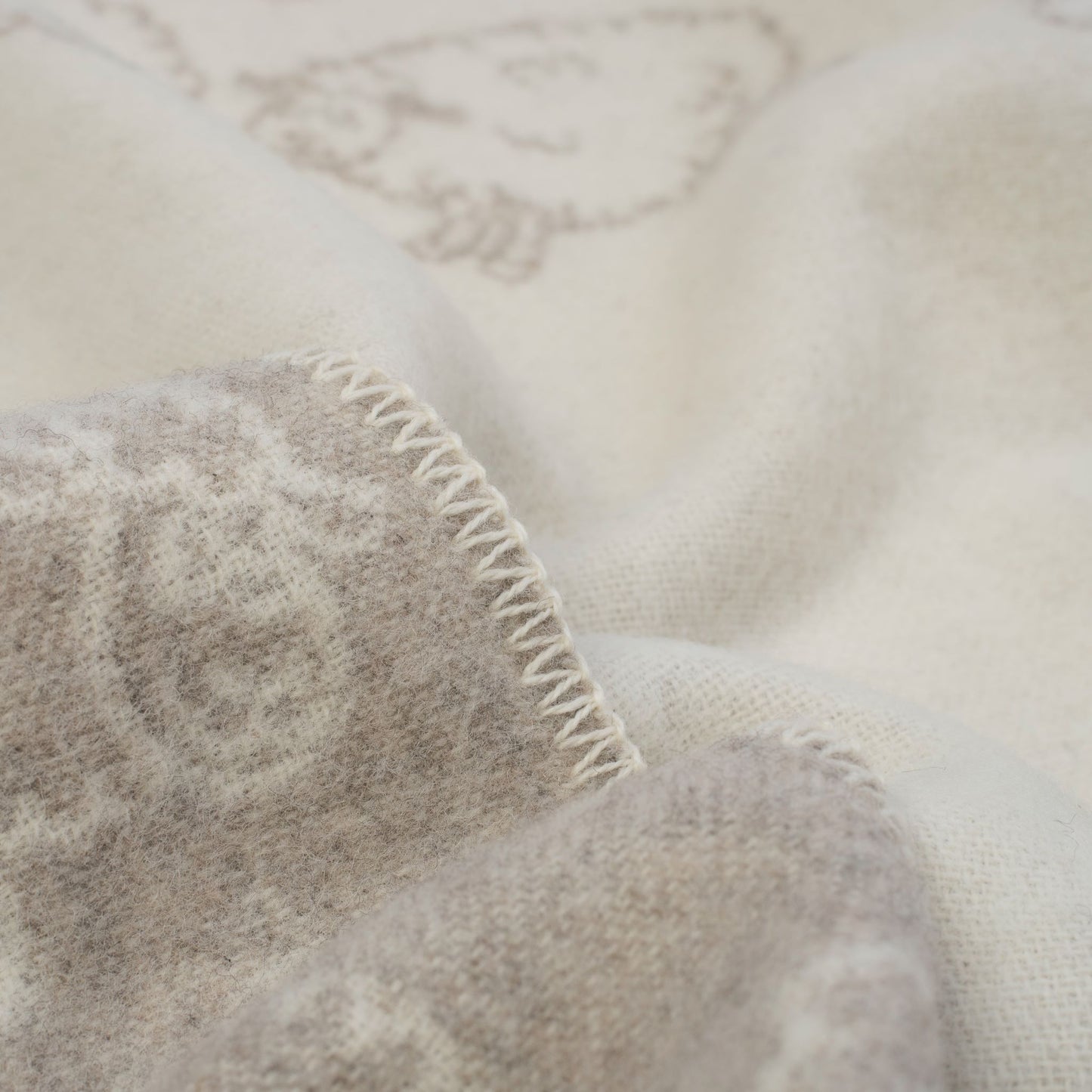 Plaid Meadow Wool Blanket