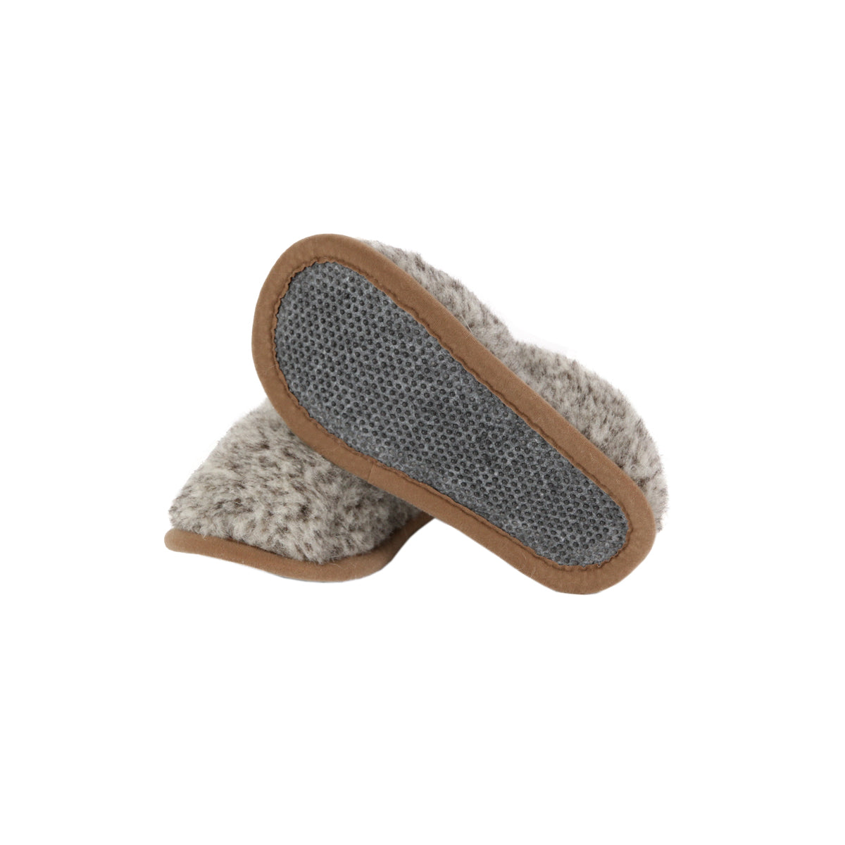 Kids Merino Wool Tiger Slippers
