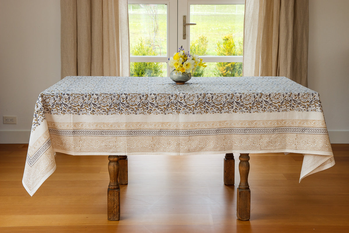 Block Print Tablecloth