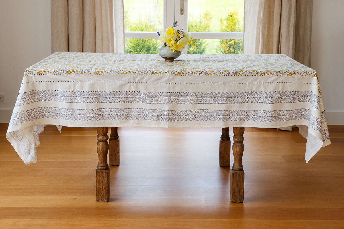 Block Print Tablecloth