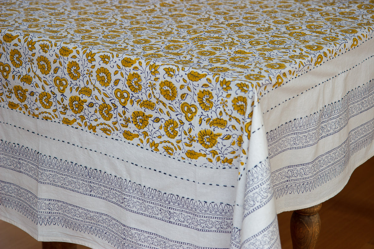 Block Print Tablecloth