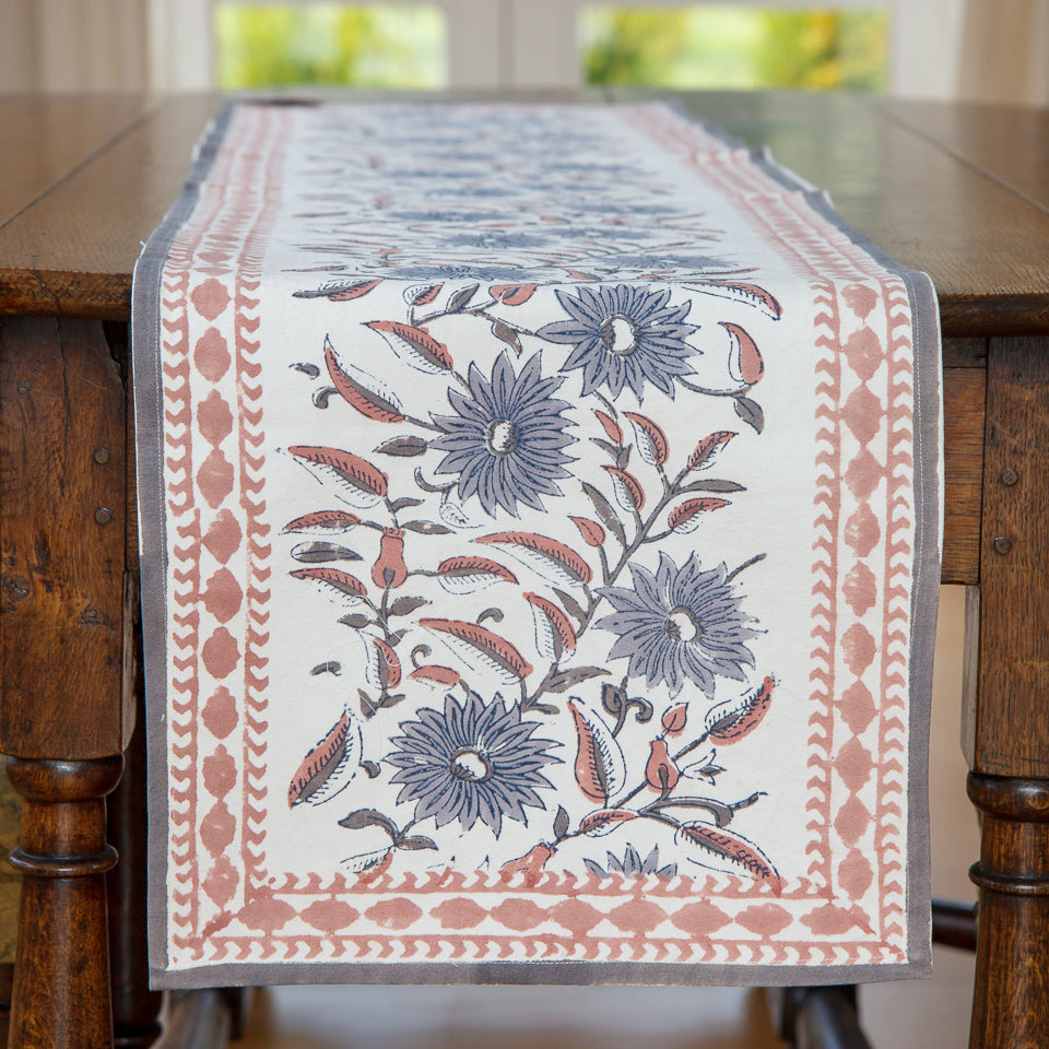 Block Print Table Runner