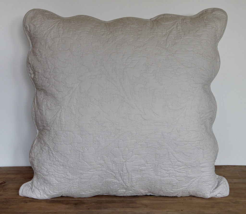 Cotton Quilted Euro Sham