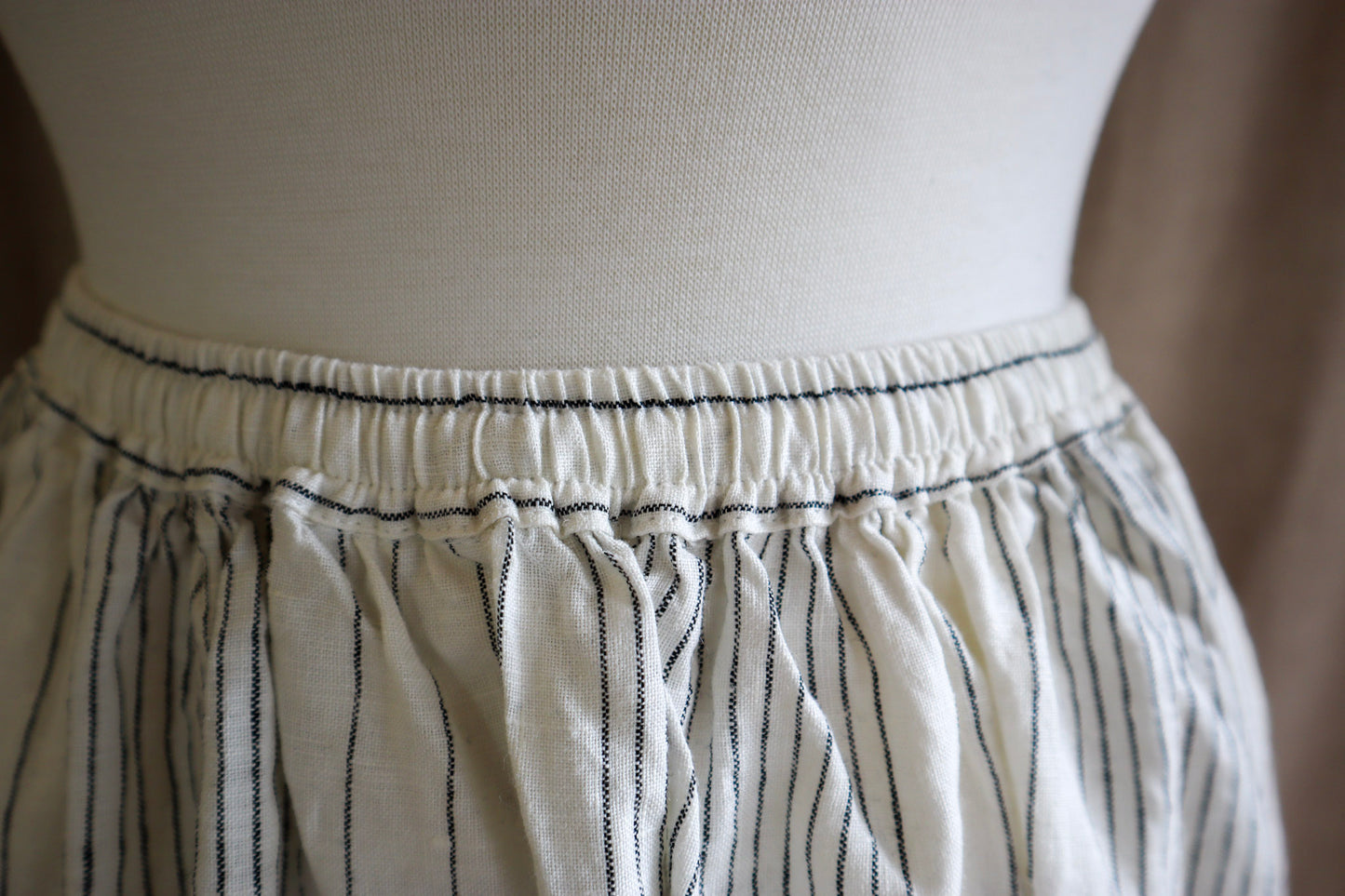 Pinstripe Skirt