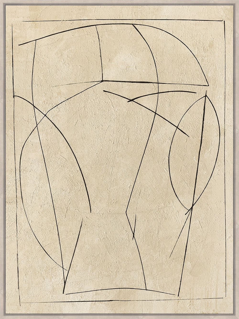 Etched Form in Ivory