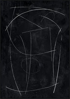 Etched Form in Black