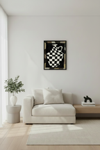 Checkerboard Vase