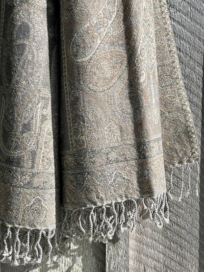 Patterned Wool Throw