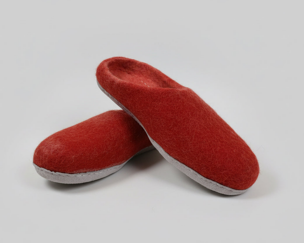Felted Wool Slippers