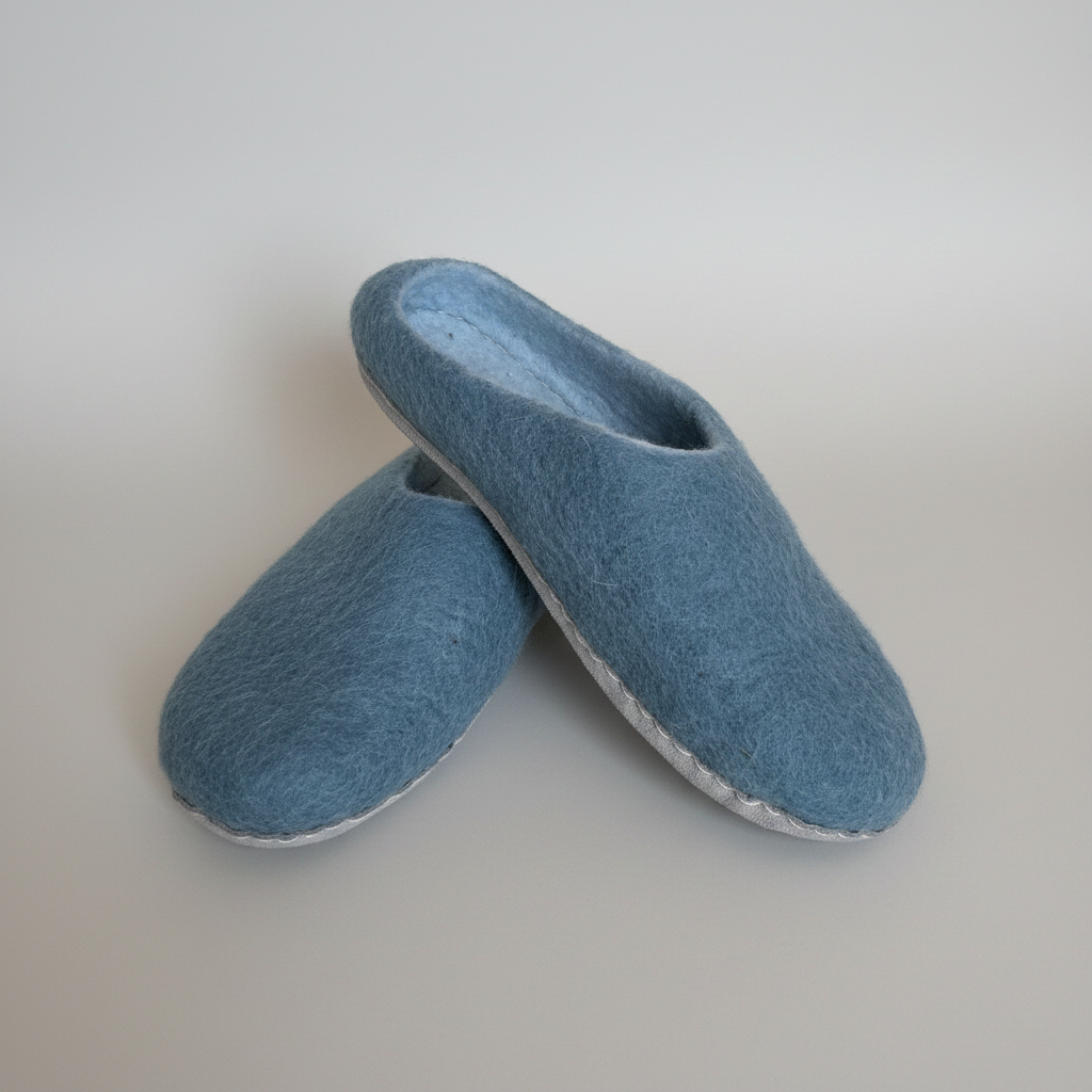 Felted Wool Slippers