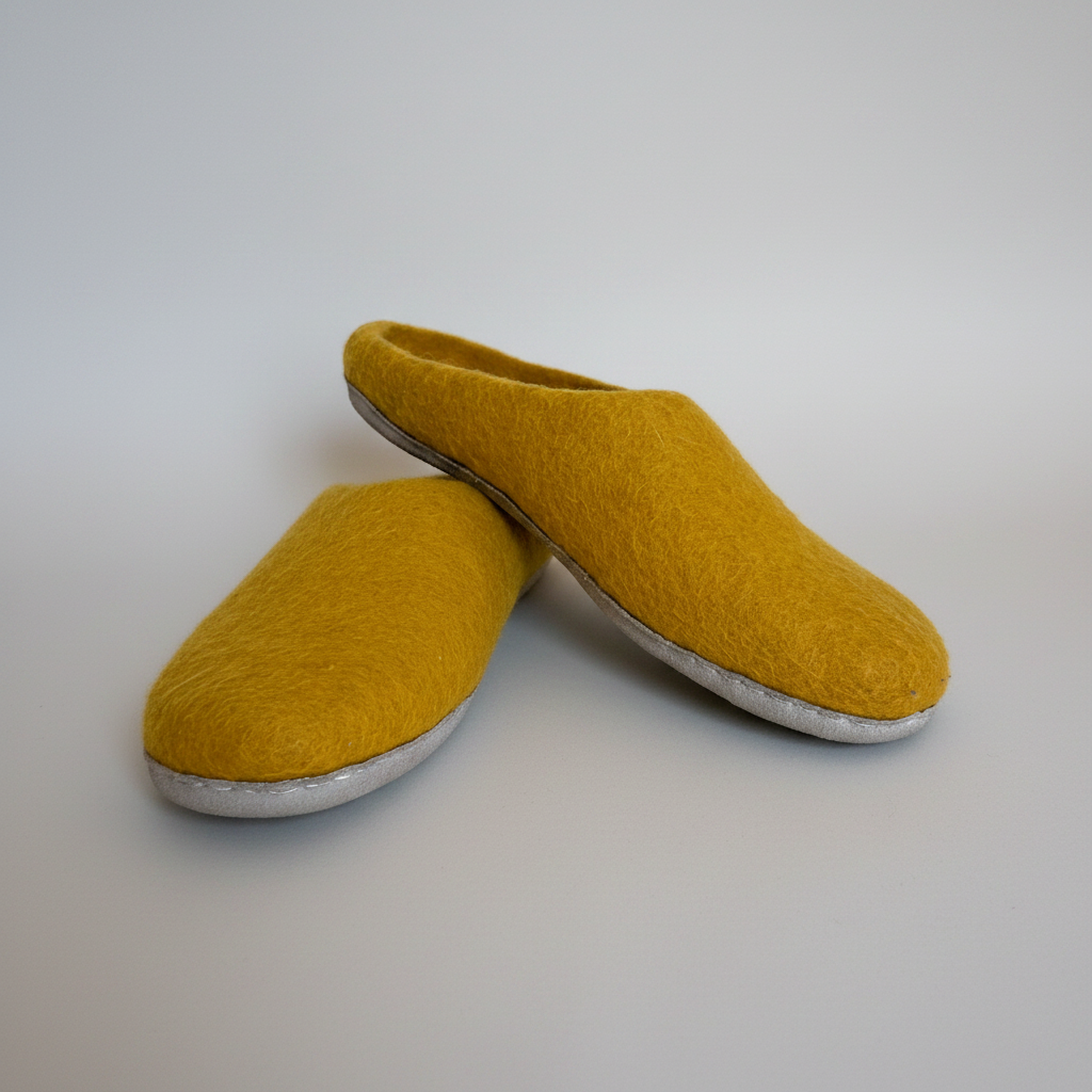 Felted Wool Slippers