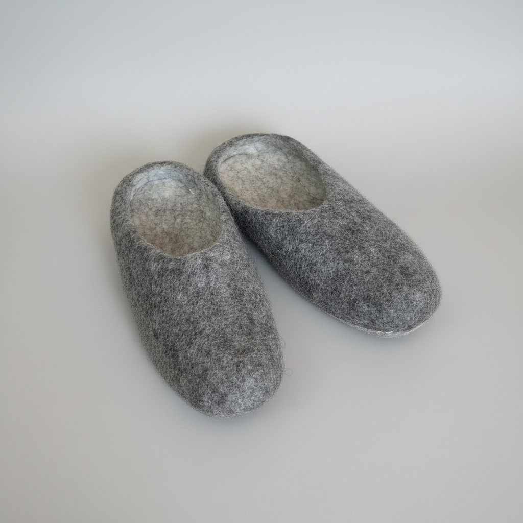Felted Wool Slippers