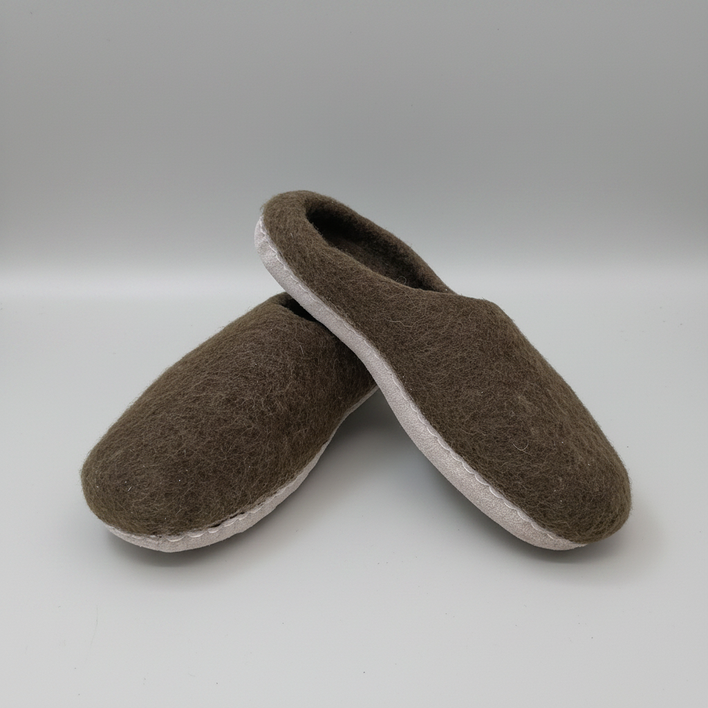 Felted Wool Slippers