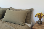 Stonewashed Cotton Shams