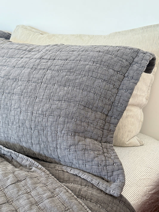 Stonewashed Cotton Shams