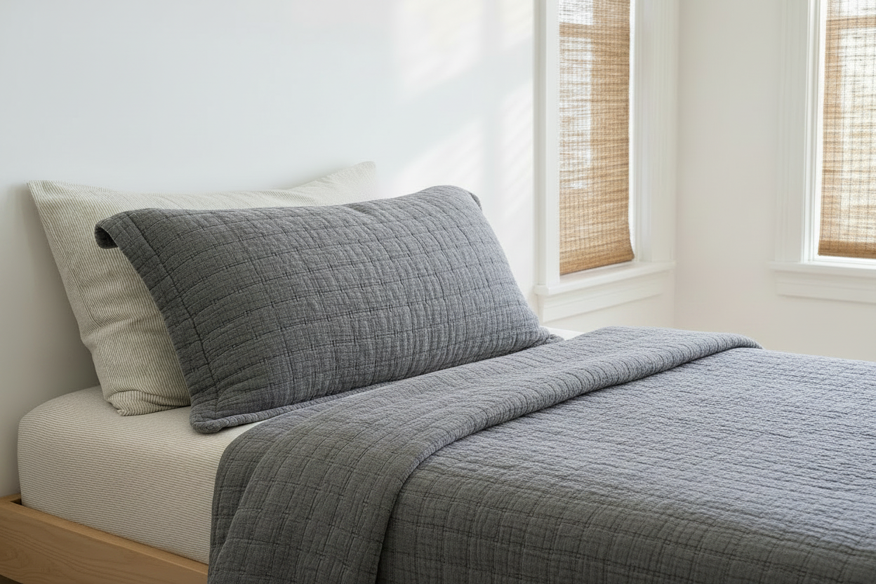 Stonewashed Cotton Shams