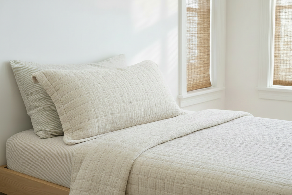 Stonewashed Cotton Shams