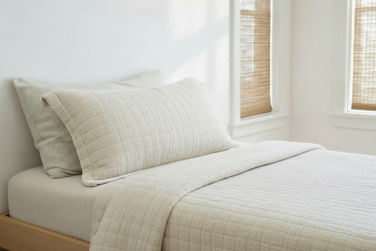 Stonewashed Cotton Shams