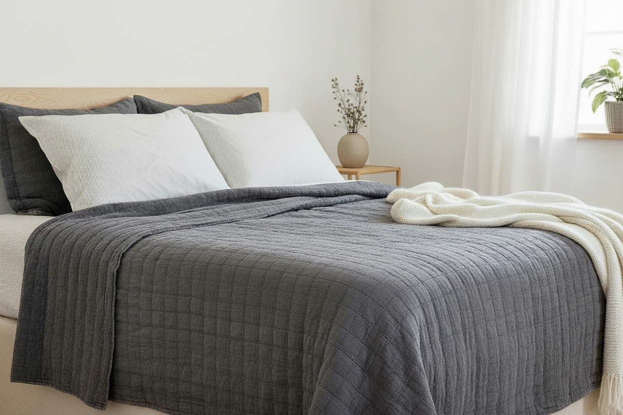 Stonewashed Cotton Quilts