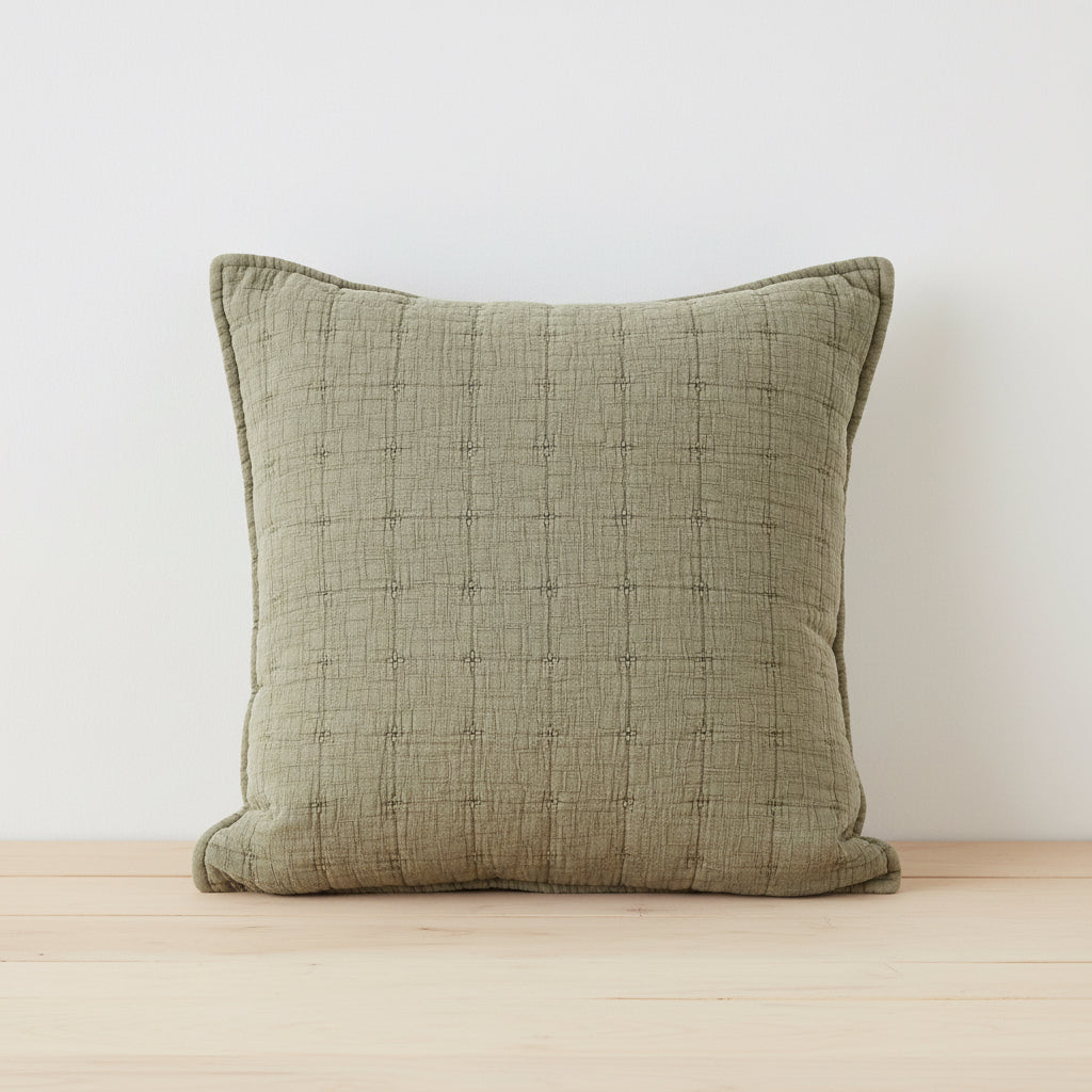 Stonewashed Cotton Cushion Covers