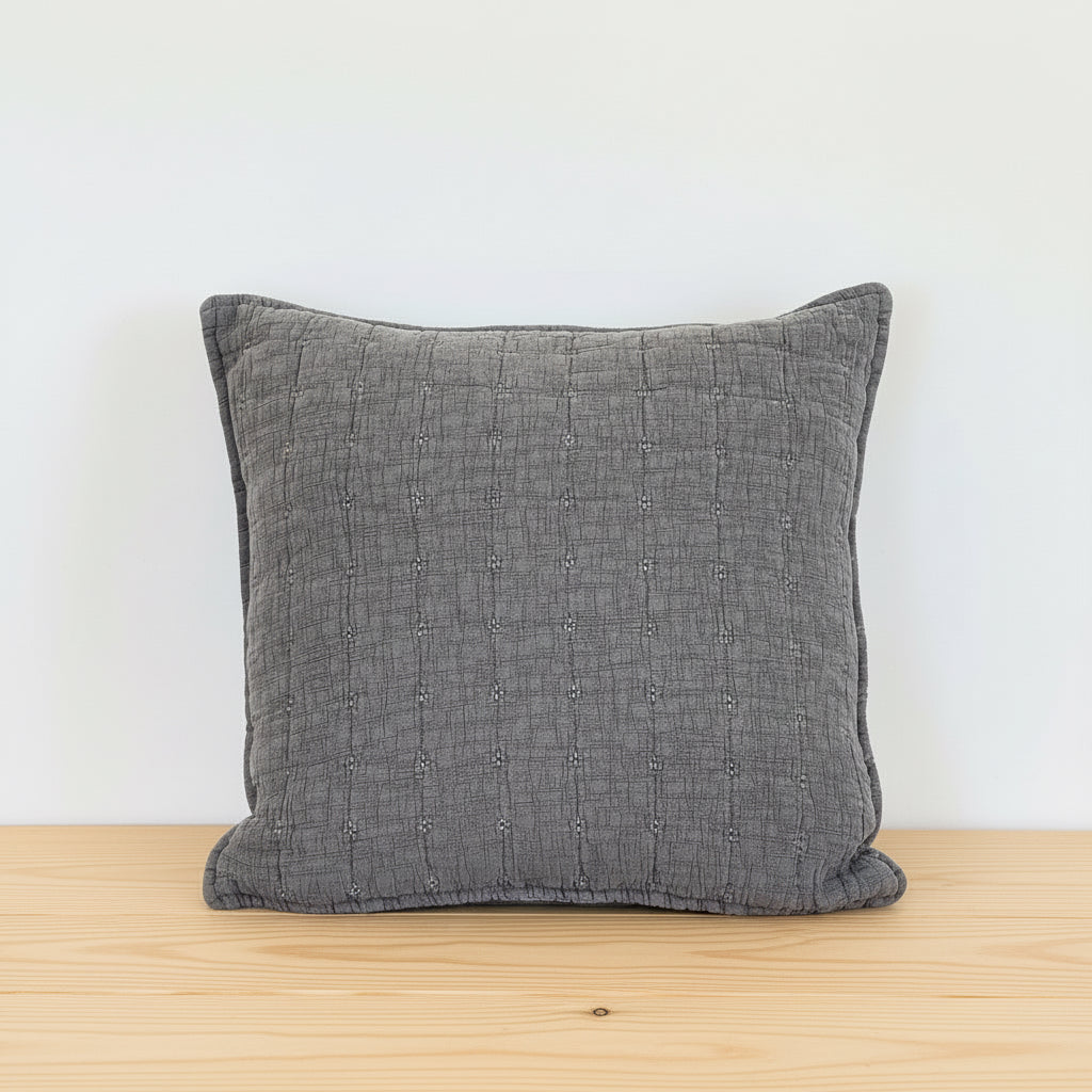 Stonewashed Cotton Cushion Covers