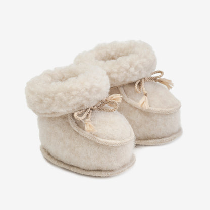 Merino Wool Baby Booties