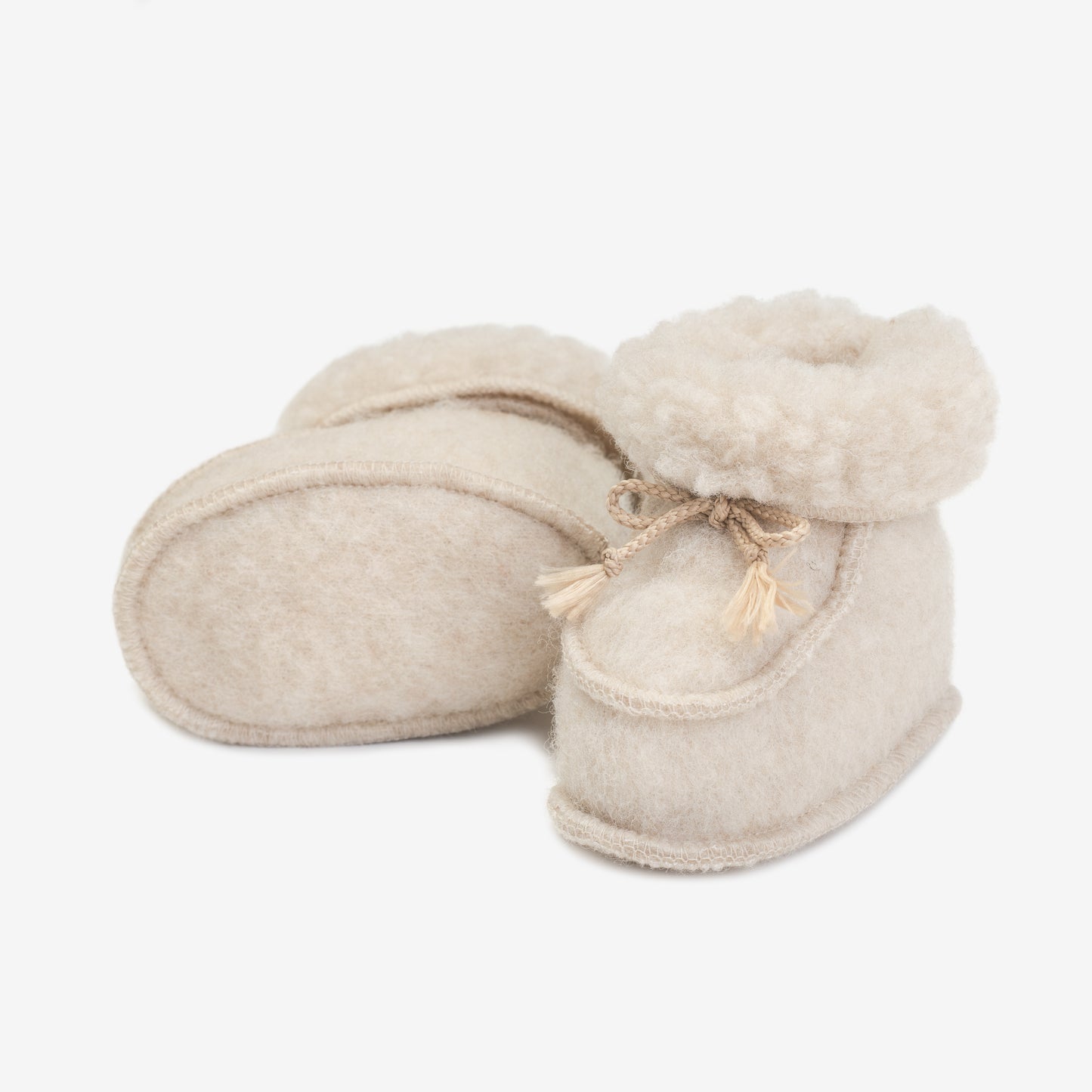 Merino Wool Baby Booties