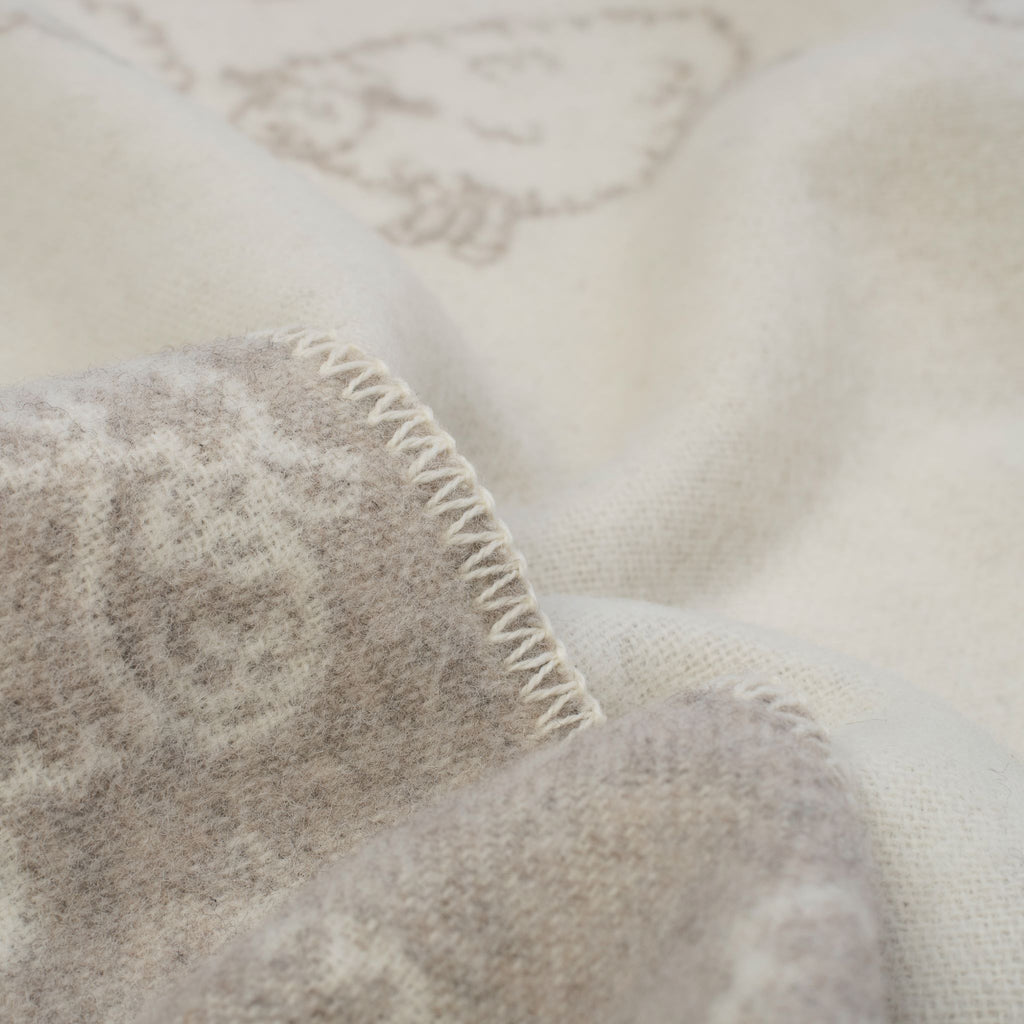 Plaid Meadow Wool Blanket