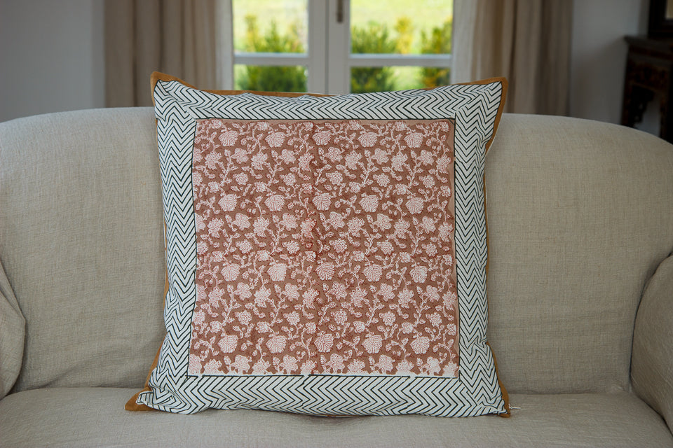 Block Print Cushion Covers