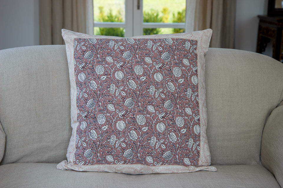 Block Print Cushion Covers