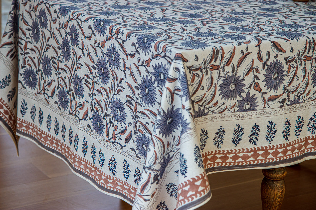 Block Print Tablecloth