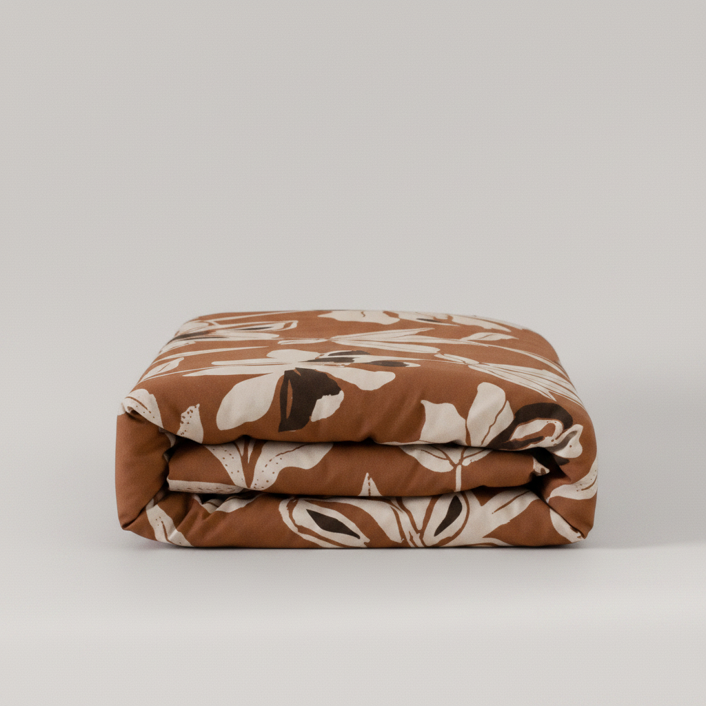 Indian Cotton Floral Duvet Cover