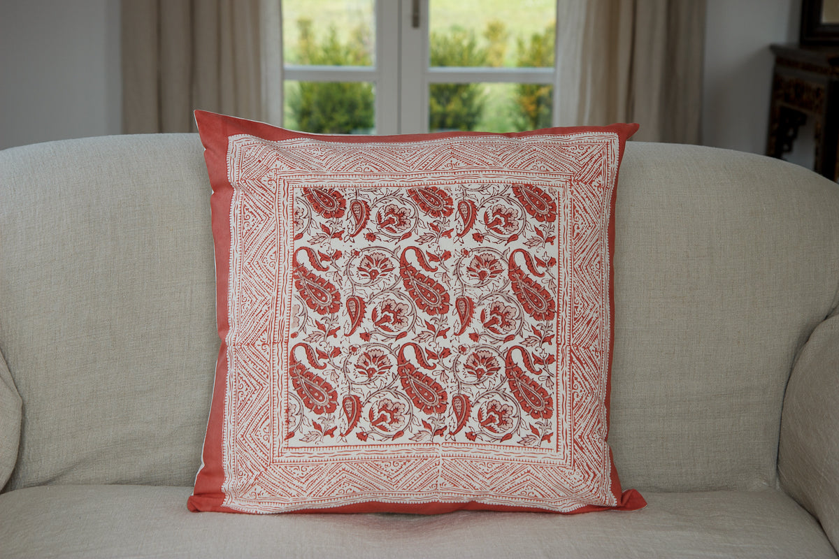 Block Print Cushion Covers