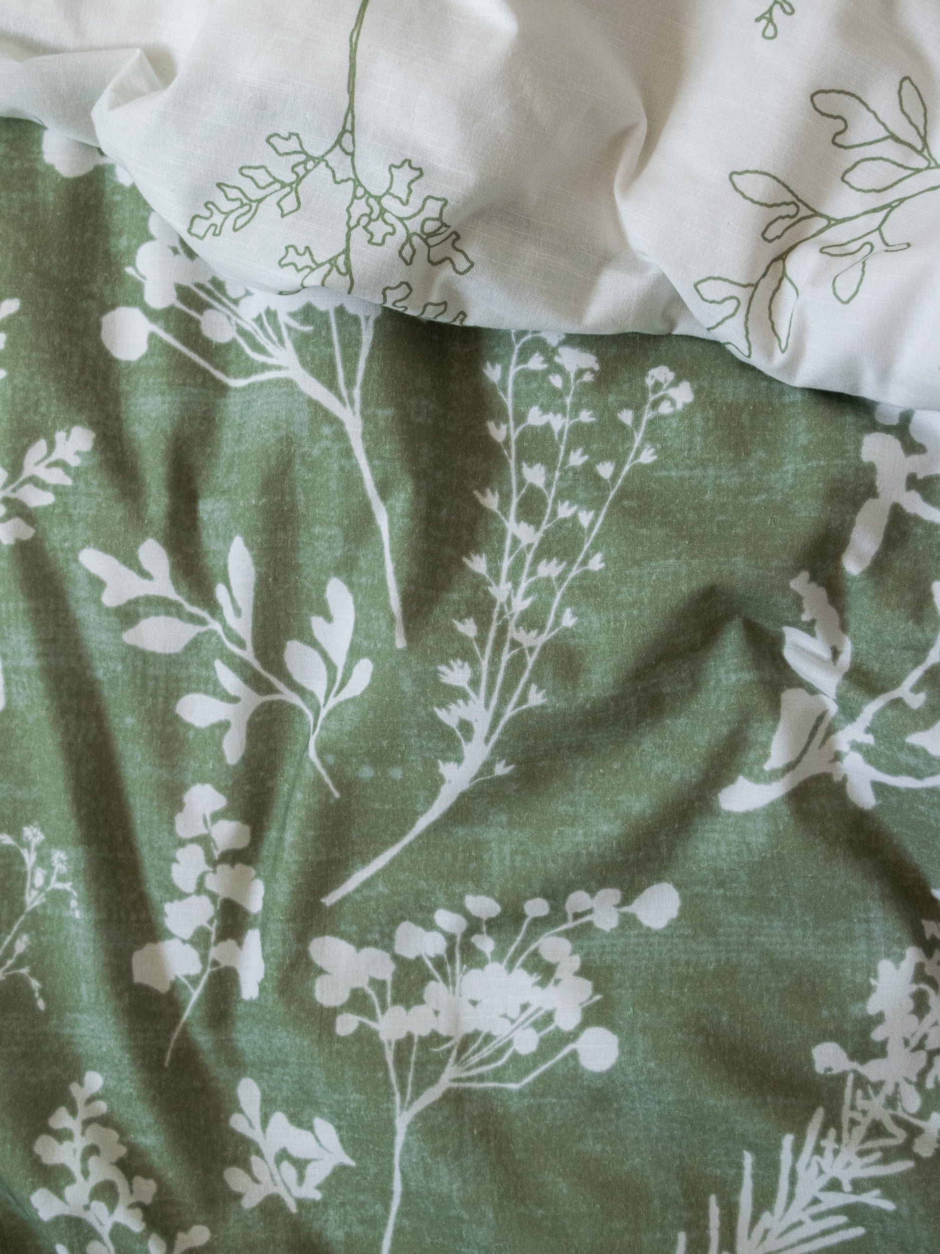 Indian Cotton Floral Duvet Cover