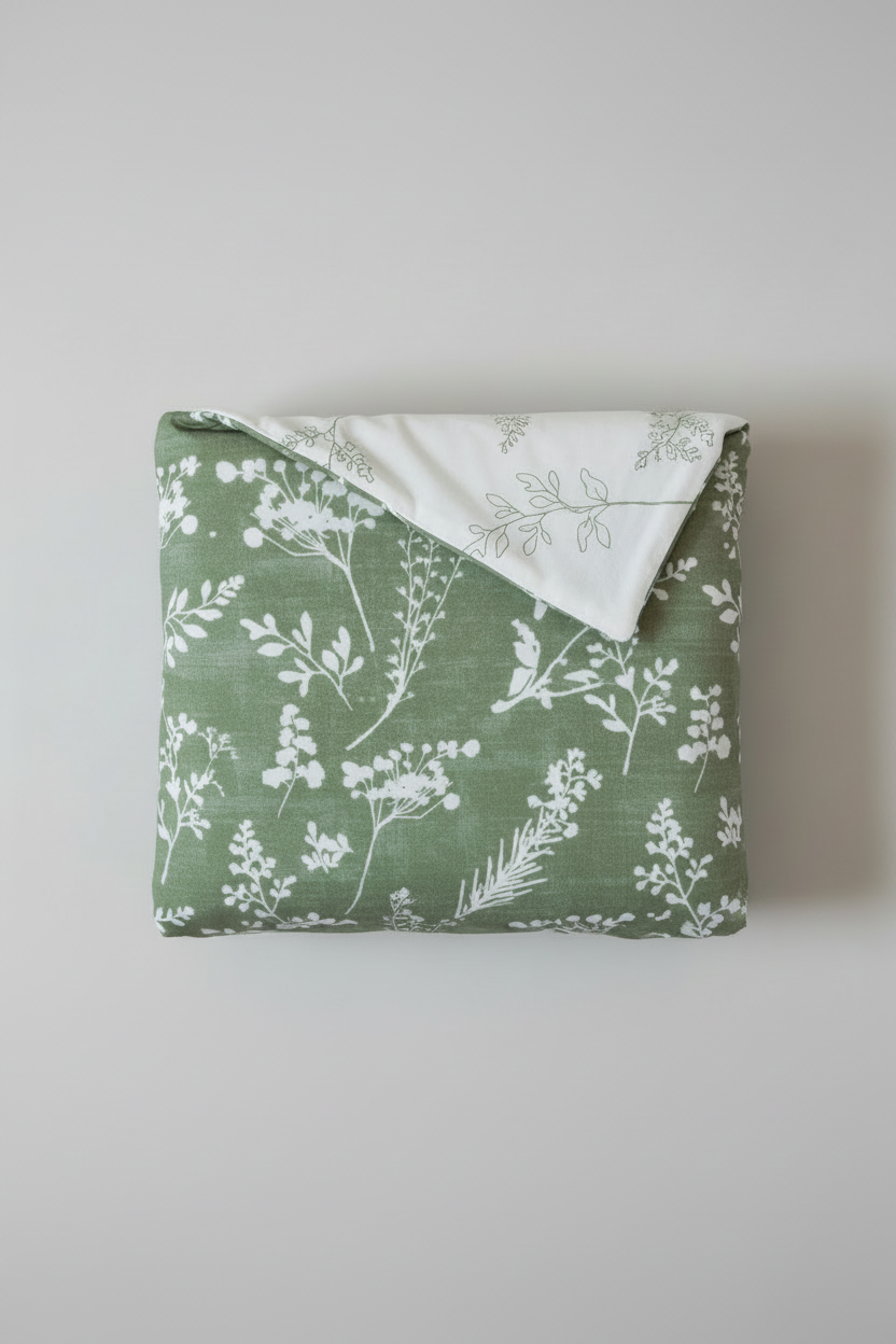 Indian Cotton Floral Duvet Cover