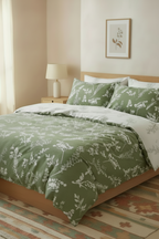 Indian Cotton Floral Duvet Cover