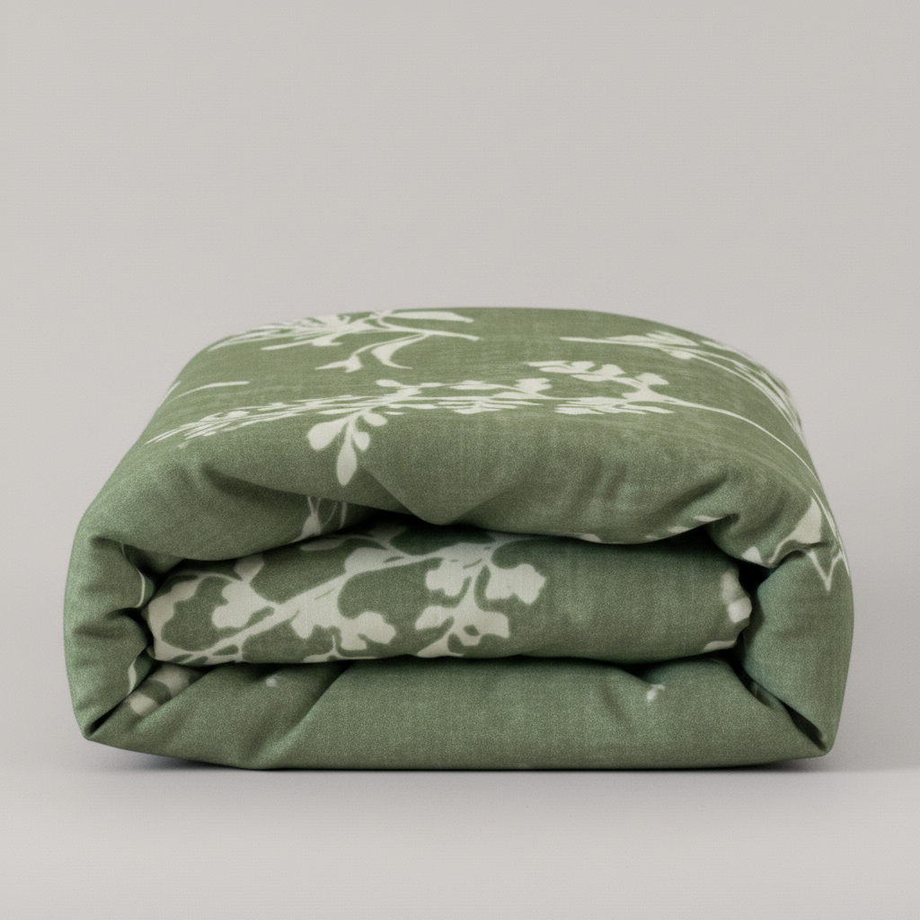 Indian Cotton Floral Duvet Cover
