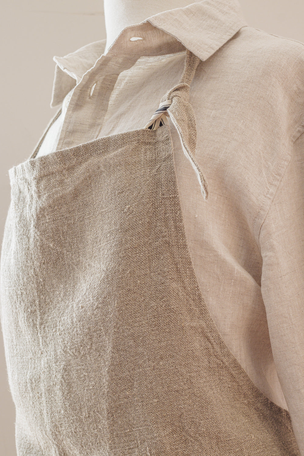 Heavy Natural Linen Aprons
