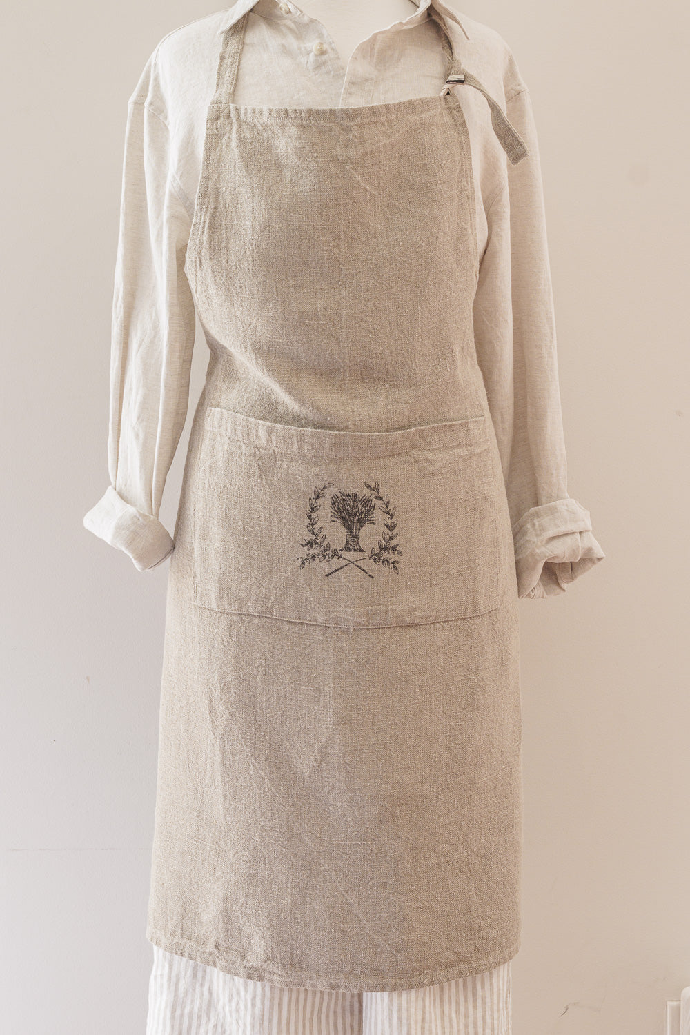 Heavy Natural Linen Aprons