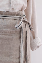 Heavy Natural Linen Aprons