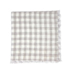 Linen Gingham Check Table Napkins