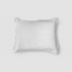 White Cotton Quilted Shams