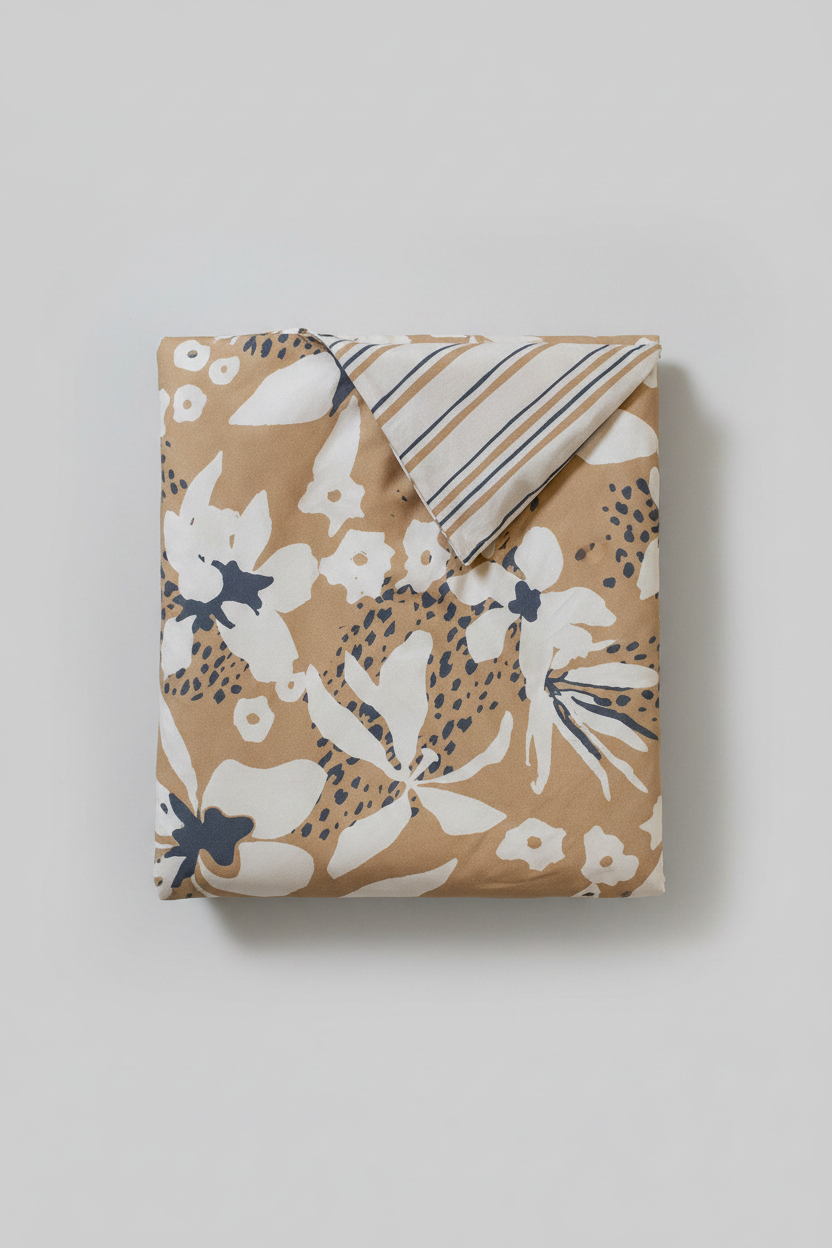 Indian Cotton Floral Duvet Cover