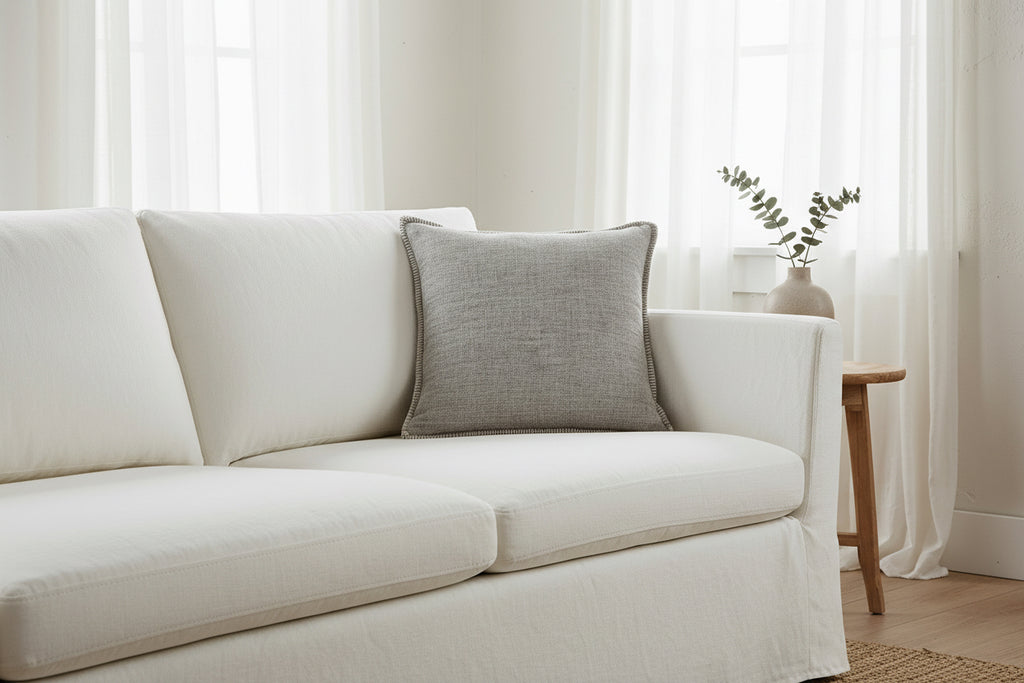 Patterned Linen Cushion Covers