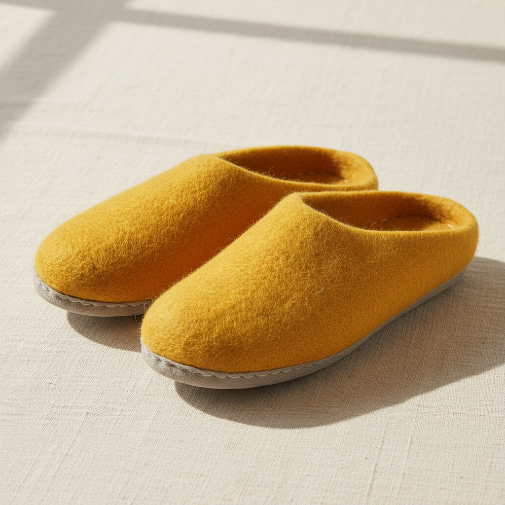 Felted Wool Slippers