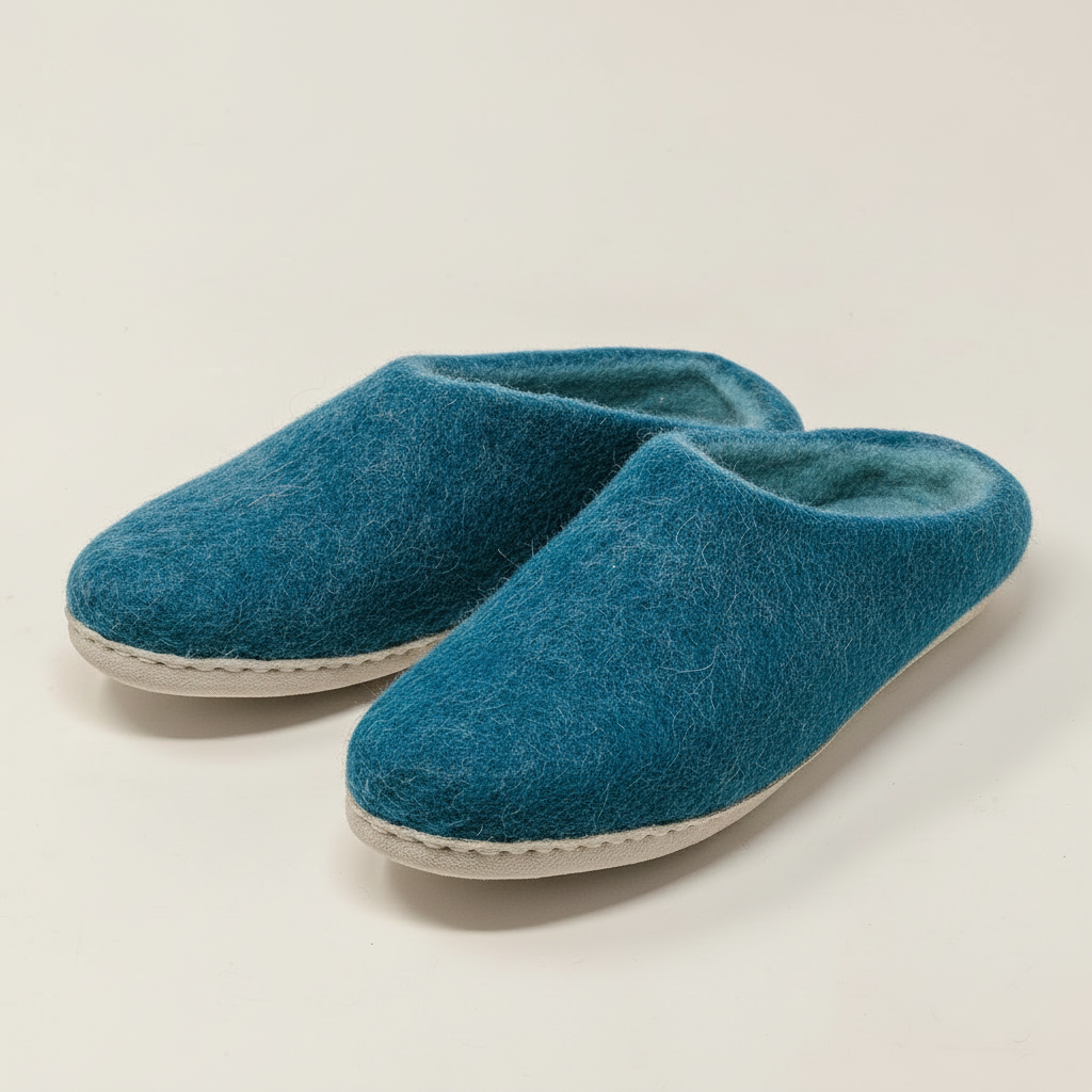 Felted Wool Slippers