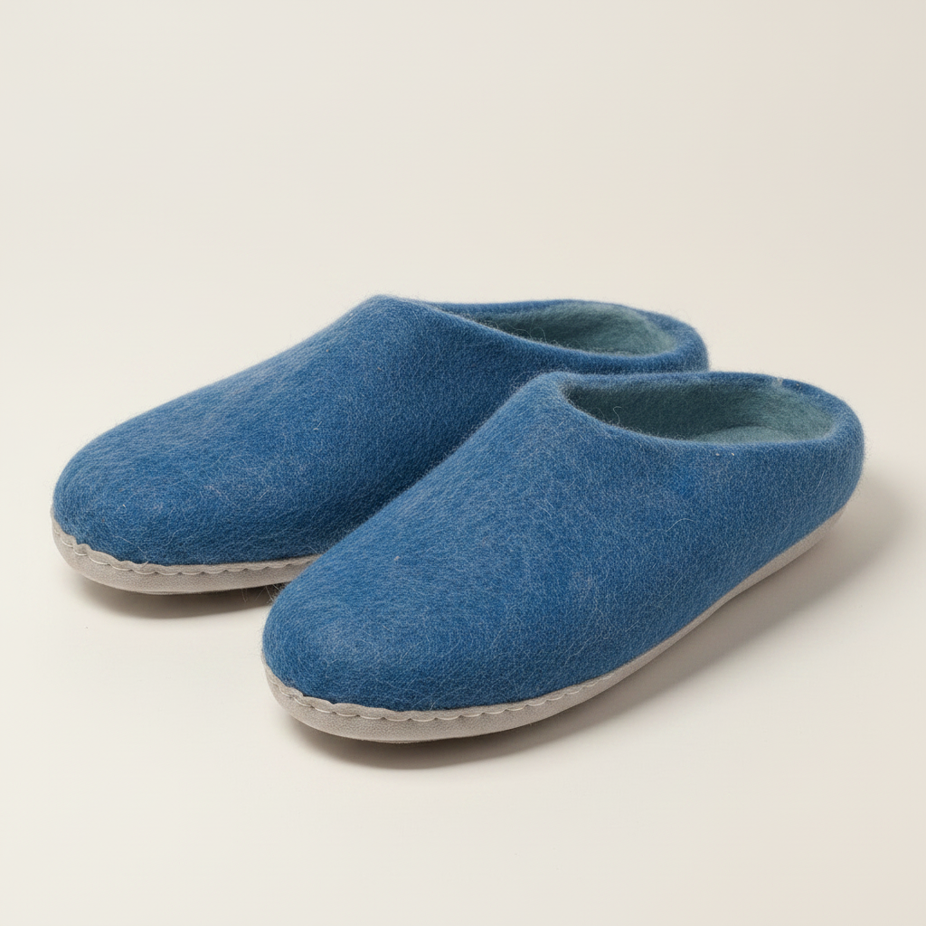 Felted Wool Slippers
